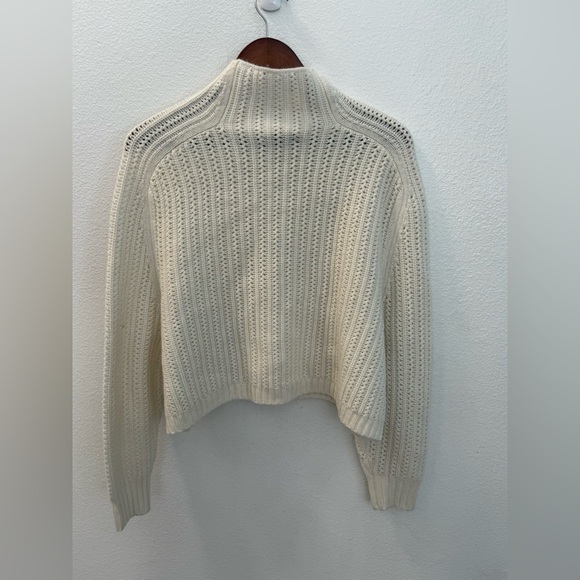 NWT Madewell pullover Cream Sweater size S - Picture 3 of 3